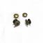 14MM green ancient ordinary double-sided impact button magnetic button