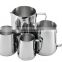 90ml high quality stainless steel milk pitcher/measuring/water jug /milk pot