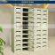 Stainless Steel Frame Mailbox Small Compartment Post Box Nespaper Storage Box