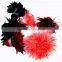 wholesale rooster feathers bulk Red color feather cock saddles                        
                                                Quality Choice