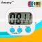 Factory supply small cooking feeder lab digital kitchen countdown timer digital wall clock timer