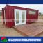 Luxury type container house/wooden log Container home/shipping container log house