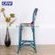 Wooden Frame X Back Chair Bar Stool Wooden Bar Chair