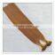 Wholesale European Flat Tipped Fusion Hair Extension bun hairpieces