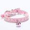 Cat dog chain pet supplies single diamond bells pet collar