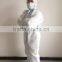 DISPOSABLE COVERALL ZIP/HOOD WHITE ELAST