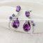 Wholesale cubic zirconia indian fashion jewelry set