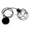 2015 Vintage Pendant Lamp Light Black Metal Iron Lampshade Lamp Cover E27 220V Loft Coffee Bar Restaurant Kitchen Lights