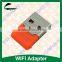 Comapre 150mbps mini usb wifi adapter MT7601 lan to wireless adapter LAN 802.11b/g/n