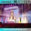 P10 flexible led video curtain 1R1G1B