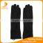 women's elbow-long touch-screen embroid leather gloves