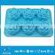 6 Cavities Flower custom DIY Silicone Cake Baking Mold Cake