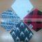 100% cotton fashionable baby bibs shaped triangle