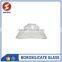white crystal clear glass lampshade