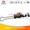 wrap of messenger drop wire slotted clamp