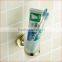 Brass Single Glass Holder, Gold Color Bathroom Accessories, X16130E