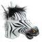 Halloween Animal Head party Mask Zebra head latex mask cosplay mask