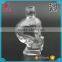 Hot Sale 50ml Cool Design Alien Shaped Transparent Glass Wine Bottles