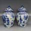 China antique porcelain blue and white ginger jar ceramic for home decor