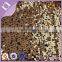 modern design orange 5 mm sequin embroidery velvet fabric                        
                                                Quality Choice