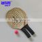 kids plastic rackets,popular funny summer plywood paddle beach racket,factory paddle racket for stock