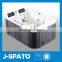 2013 New Product Made in China 3 Person Acrylic J-spato Outdoor Swim Whirlpool Spa