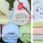 wholesale high quality solid color plain dyed organic bamboo towel