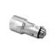 Metal Micro Universal Dual USB Car Charger fast charging For iPhone For samsung For Nokia 5V 3.1A Mini