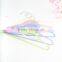 wholesale plastic slim clothes hanger non flocked