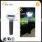 Energy saving lamp with lights for gazebo outdoor pillar lamp solar pillar lamp