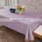 Purple Satin Rosette Table Cloth/table Cover Tablecloth/purple Flocking Damask Overlay
