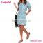 Cheap Long Sleeves Solid Denim One Piece Dress                        
                                                Quality Choice