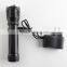 18650 battery and charger led flashlight ,led flashlight torch, led torch light