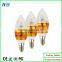 Aluminum 3W E27 E14 B22 LED Candle Light CE ROHS High power beads