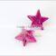 synthetic machine cut star shape good polished ruby corundum gemstone