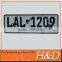Euro Manual Widely Factory Direct Selling Embossed Number Plate