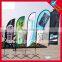 Promotional screen printing feather portable flag banner