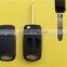 Modified folding 2 buttons remote key cover Toyota Carola Toy43 blade