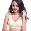 Women's 9 Color Cotton Maternity Nursing Hands Free Breastfeeding Bra