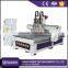 3/4 head pneumatic tool-change CNC Router for cabinet door cutting engraving 1325