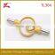 golden and silver stainless steel railing balustrade post