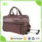 New Arrival Stripes Multifunctional Men Trolley Bag with Front Pocket