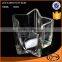 Kinds of glass candle holder candle jar