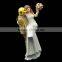 Hand Painted Polyresin Arts Figurines Statue Wedding Decoration