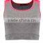 custom breathable sports bra gym cropped top women sports crop tops