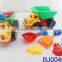 6pcs beach toys for kids summer deluxe sand toy playset