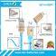 new cable products 2A 2 in 1 charging cable USB Flat TPE