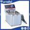 Factory High quality stainless steel Gas 1-Tank and 1-Basket Fryer pressure fryer