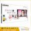 Single visual surface led frameless fabric outdoor advertising light box