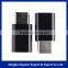 wholesale mentallic colored type usb c adapter with micro female port